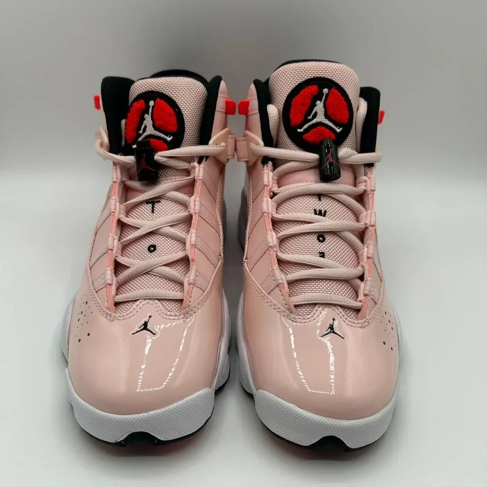 Nike Jordan 6 Rings Sneaker Atmmosphere Pink Shoes Size 5.5Y